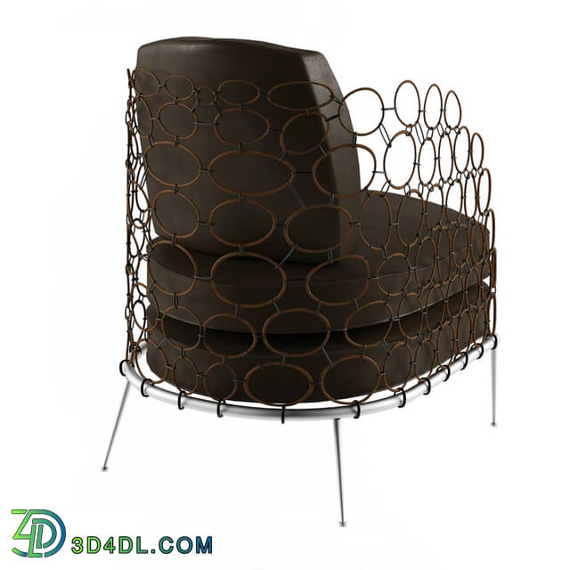 Arm chair - Armchair Modern  Leather