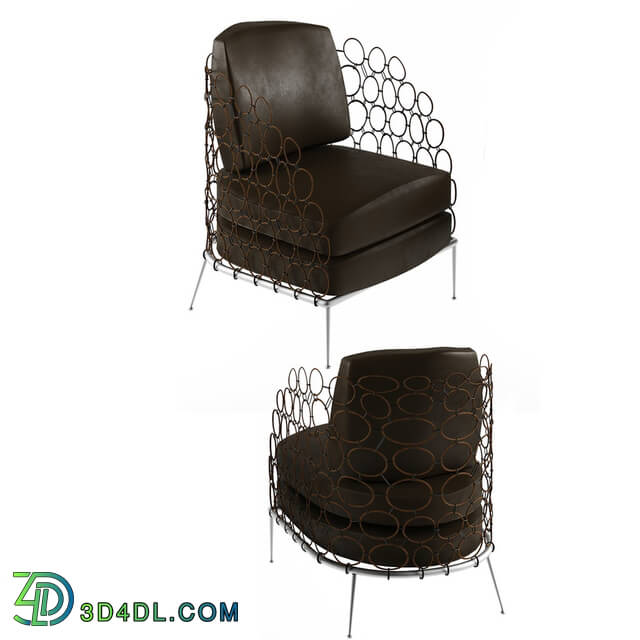 Arm chair - Armchair Modern  Leather