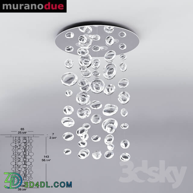 Ceiling light - MuranoDue - Ether 150 S