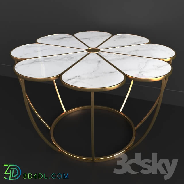 Table - Flower coffee table