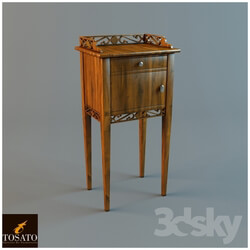 Sideboard _ Chest of drawer - Telephone pedestal _quot_Tosato_quot_ 