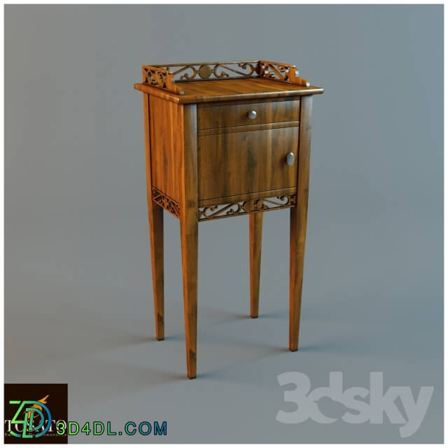 Sideboard _ Chest of drawer - Telephone pedestal _quot_Tosato_quot_