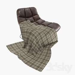 Arm chair - Chair_ Blanket_ Leatcher_ Furniture_ velvet 