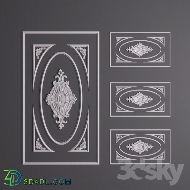 Decorative plaster - molding