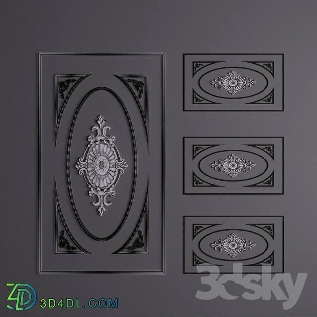 Decorative plaster - molding