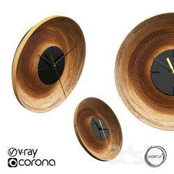 Watches _ Clocks - OM wall clock CLO by Montly 