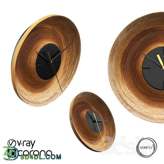 Watches _ Clocks - OM wall clock CLO by Montly