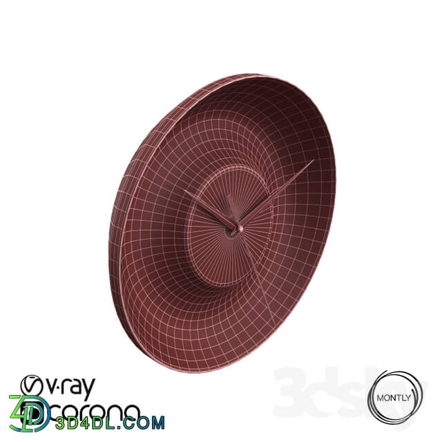 Watches _ Clocks - OM wall clock CLO by Montly