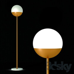 Floor lamp - Yearby Traditional Floor Lamp 