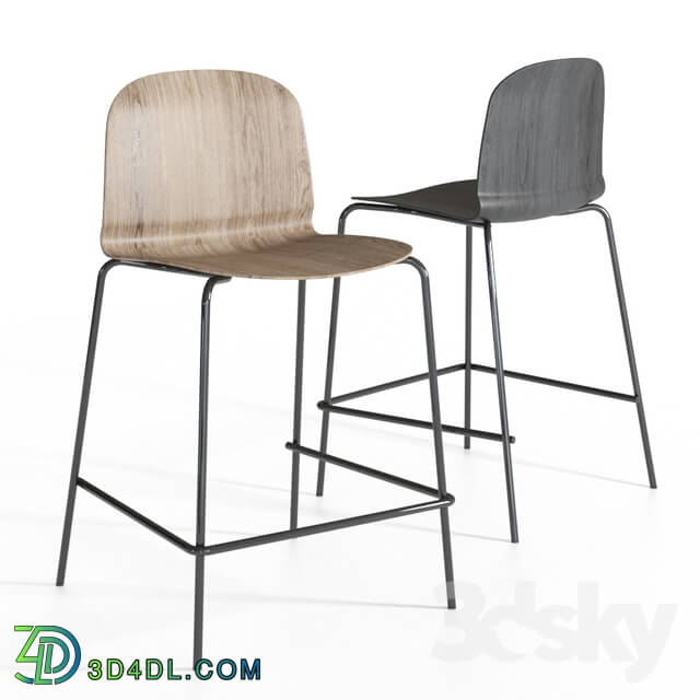 Chair - MIDJ Liù H65 _ H75 MT LG Stool