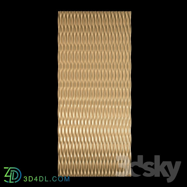 Decorative plaster - wall 3d panel decorative