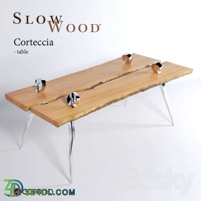 Table - SlowWood Corteccia table