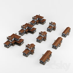 Building - Half-timbered houses 