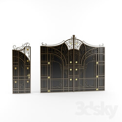 Other architectural elements - Wrought iron gate 