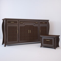 Sideboard _ Chest of drawer - Rattan furniture 