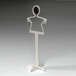 Other decorative objects - clothes hanger in human form 