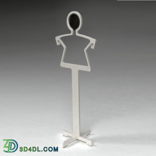 Other decorative objects - clothes hanger in human form