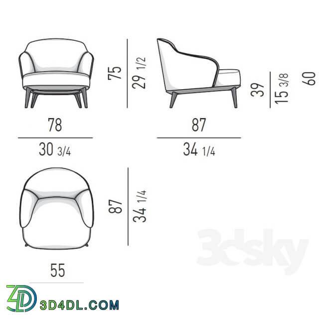 Arm chair - Poltrona armchair