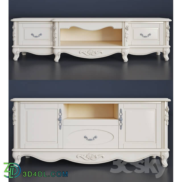 Sideboard _ Chest of drawer - Two TV-stands _quot_Milano_quot_. 8802