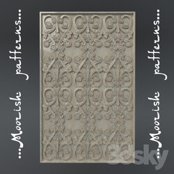 Decorative plaster - Moorish pattern-2 