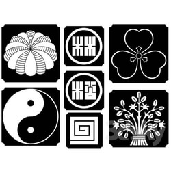 Miscellaneous - Japanese b_w patterns 