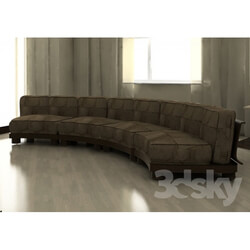 Sofa - round sofa 