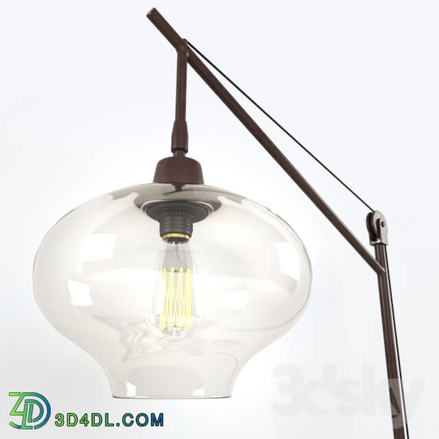 Floor lamp - LAMPS PLUS Industrial Bronze Floor Lamp _ Modern Wall Art