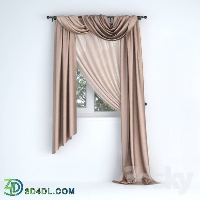 Curtain - Satin curtain