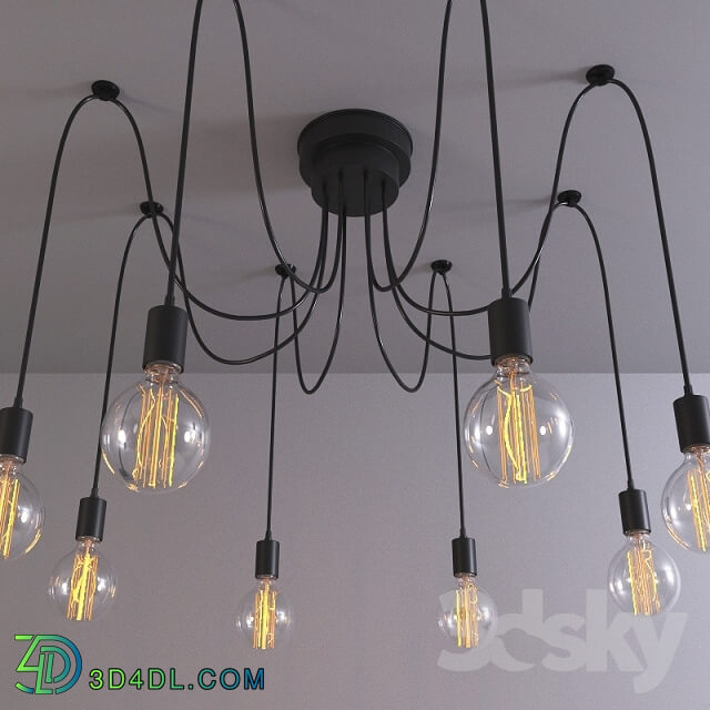 Ceiling light - Chandelier hanging wires