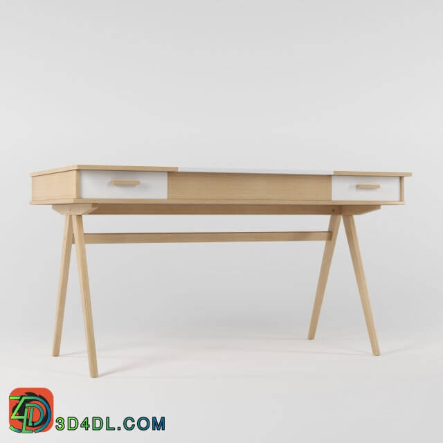 Table - stroller desk white