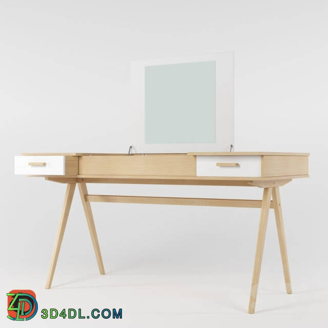 Table - stroller desk white