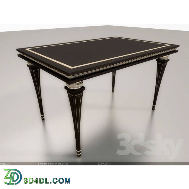 Table - Table Art Deco