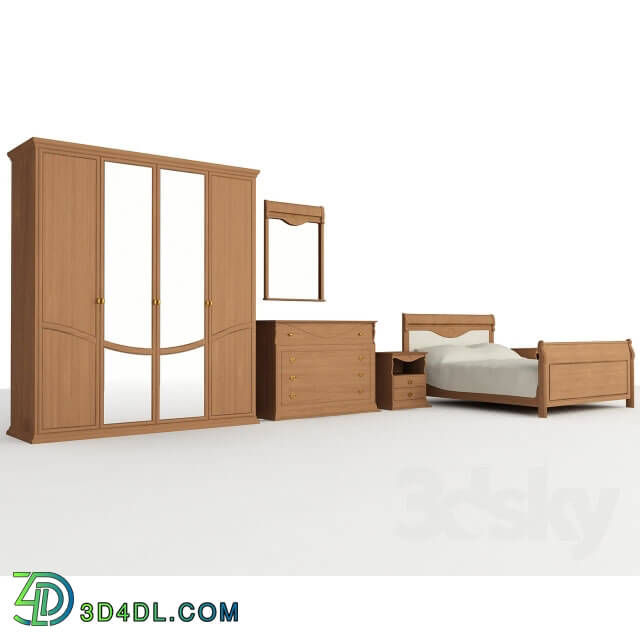 Bed - Bedroom set Lika1-01