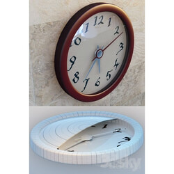 Other decorative objects - round wall clock 