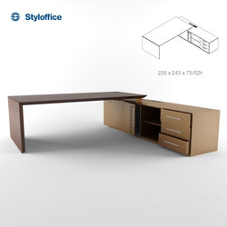 Office furniture - styloffice_desk_identity_Italia_02 