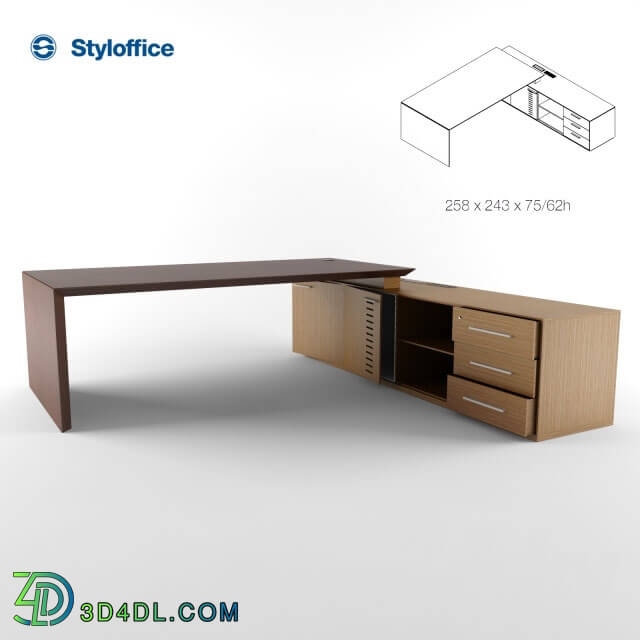 Office furniture - styloffice_desk_identity_Italia_02