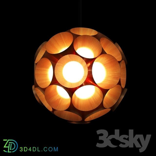 Ceiling light - Dandelion Lamp by Burkhard Dammer