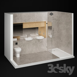 Wash basin - Bathroom set_01 