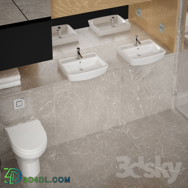 Wash basin - Bathroom set_01