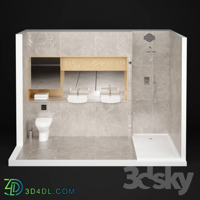 Wash basin - Bathroom set_01