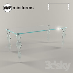 Table - Glass table Blow-Miniform 