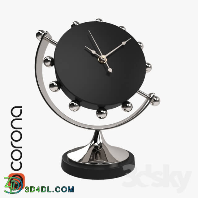 Other decorative objects - Global Views Axis Clock