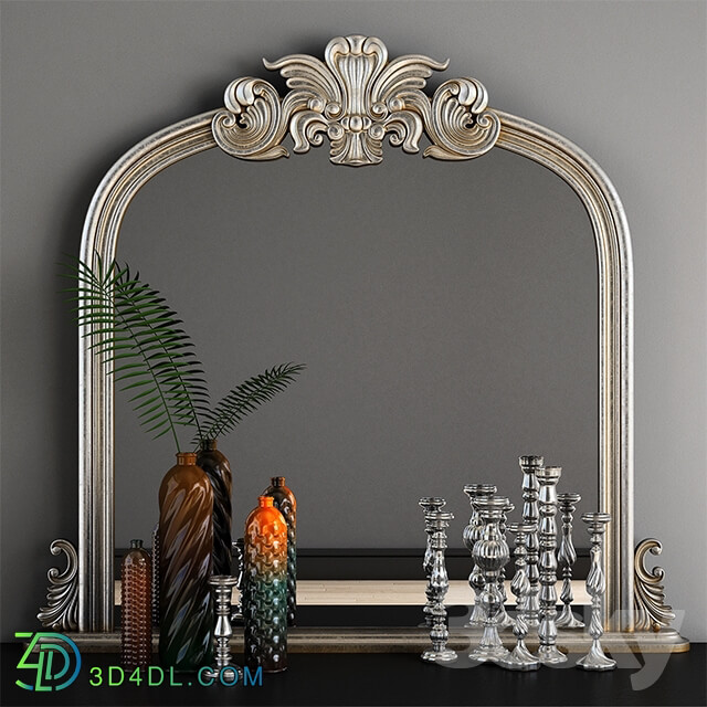 Mirror - Haversham Overmantel Mirror