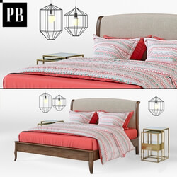 Bed - POTTERY BARN Calistoga Bed 