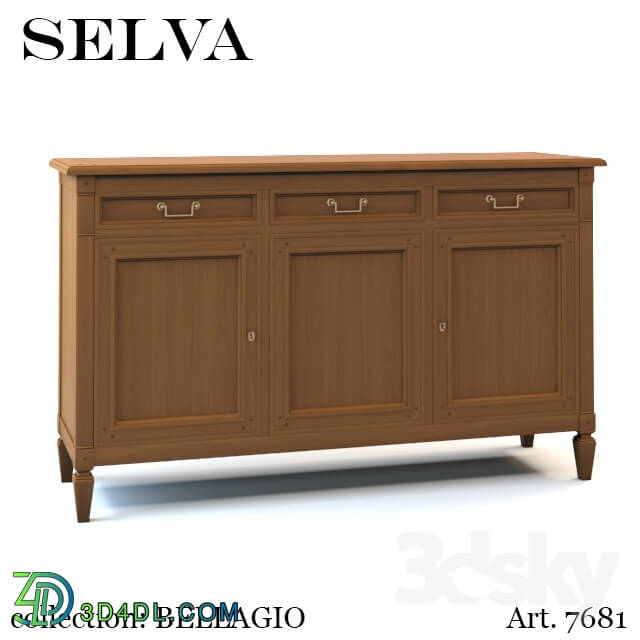 Sideboard _ Chest of drawer - dresser Selva Bellagio art.7681