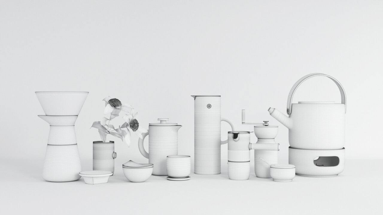 Maxtree-Interior Vol01 Stelton The Theo Tea Cup Set