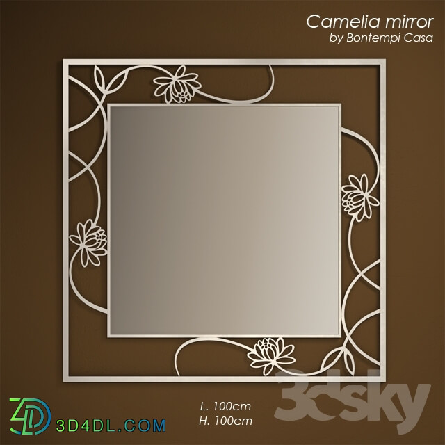 Mirror - mirror Camelia by Bontempi Casa