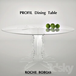 Table - Roche Bobois PROFIL Dining Table 