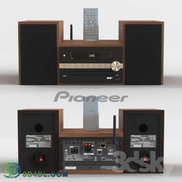 Audio tech - Pioneer X-CM66D Microsystem