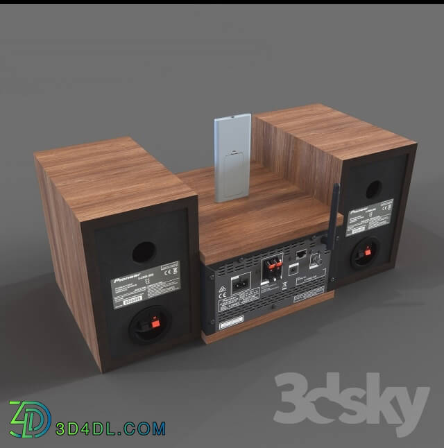 Audio tech - Pioneer X-CM66D Microsystem